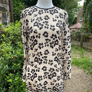 Shoshanna silk shift dress.